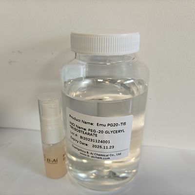 Cas 86846 21 1 Peg 20 Glyceryl Triisostearate مزيل تجميل العناية بالبشرة محلب لتنظيف الزيوت