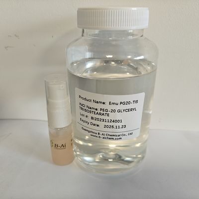 CAS 86846 21 1 PEG-20 Glyceryl Triisostearate المستنقق جيد لتنظيف الوجه للبشرة الدهنية